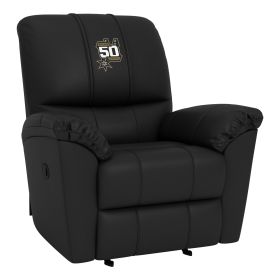 Rocker Recliner with San Antonio Spurs Commemorative Logo