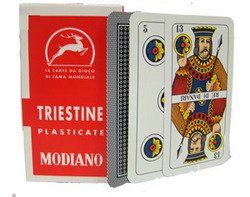 Deck of Triestine Italian Regional Playing Cards