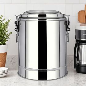 SOGA 35L Stainless Steel Insulated Stock Pot Hot & Cold Beverage Container