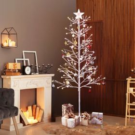 6ft Snowfield Fir Shaped Indoor Tree Light (Option: 6ft)
