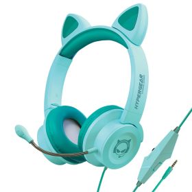 HyperGear Kombat Kitty Gaming Headset (Color: Teal)
